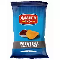 Foto articolo dell\'articolo Amica Chips La Patatina Barbecue Gr.50 Pz.21