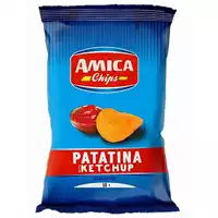 Foto articolo dell\'articolo Amica Chips La Patatina Ketchup Gr.50 Pz.21