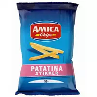 Foto articolo dell\'articolo Amica Chips La Patatina Stikker Gr.50 Pz.32