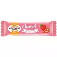 Foto articolo dell\'articolo Cerbona Muzli Strawberry Yogurt Gr.20 Pz.20
