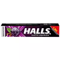 Foto articolo dell\'articolo Halls Liquirizia S.Z Gr.32 Pz.20 ( €1,30 )