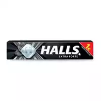 Foto articolo dell\'articolo Halls Nero Extra Forte Gr.32 Pz.20 ( €1,30 )