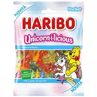 Foto articolo dell\'articolo Haribo Unicorn Licious Gr.80 Pz.30