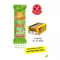 Il Buono Della Frutta Barretta Nuts Pistacchio,Mandorle e Cioccolato Gr.35 Pz.20