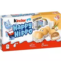 Foto articolo dell\'articolo Kinder Happy Hippo Nocciola Gr.20,7 Pz.5