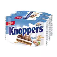 Foto articolo dell\'articolo Knoppers Tris Wafer Crema Latte Gr.75