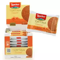 Foto articolo dell\'articolo Loacker Tortina Caramello Gr.21 Pz.24