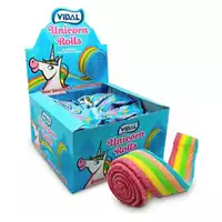 Foto articolo dell\'articolo Vidal Unicorn Rolls Multicolor Gr.20 Pz.24