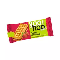 Foto articolo dell\'articolo Yoo hoo Waffle Con Crema Alla Fragola Gr.50 Pz.12