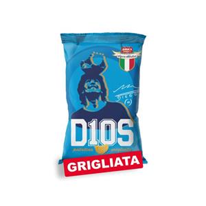 Amica Chips La Patatina Grigliata D10S Maradona Gr.45 Pz.24