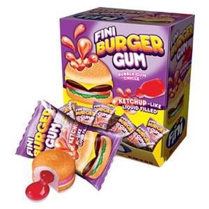 1020 - Bubble Gum Burger Gum Gr.5,5 Pz.200