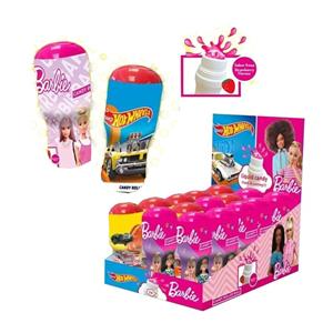 Candy Roller Ball Hot Wheels & Barbie Ml.40 Pz.15