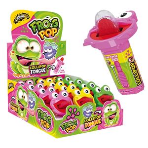 Frog Pop Lollipop Tongue Gr.10 Pz.12