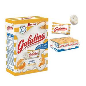 6984 - Galatine Astuccio Latte e Biscotto Gr.42 Pz.12