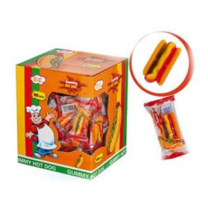 5712 - Mini Hot Dog Gummy Gr.10 Pz.100