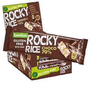 Rocky Rice Fondente 70% Gr.18 Pz.20