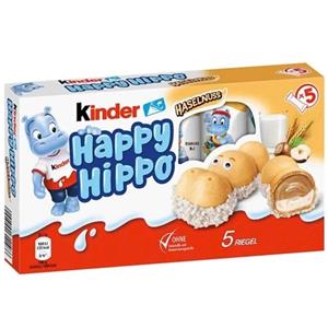  Kinder Happy Hippo Nocciola Gr.20,7 Pz.5